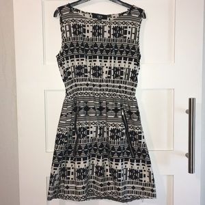 Iska London sleeveless casual dress tribal XS